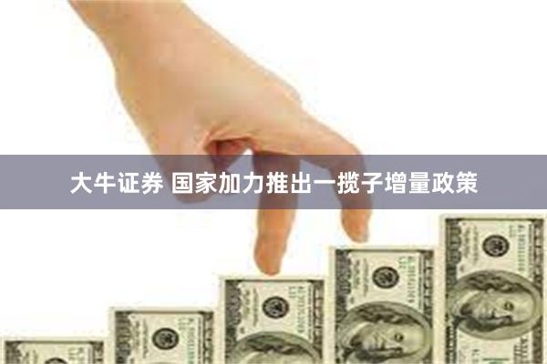 大牛证券 国家加力推出一揽子增量政策