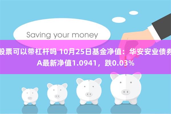 股票可以带杠杆吗 10月25日基金净值：华安安业债券A最新净值1.0941，跌0.03%